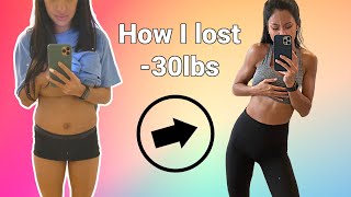 How I Lost Weight | My Fitness Journey! MOM OF 3