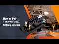 How to Pair Retekess T112 Wireless Pager System - Step-by-Step Tutorial