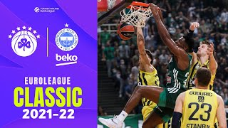 Fireworks in Athens | PANATHINAIKOS  - FENERBAHCE Push Each Other to Their Limits EUROLEAGUE CLASSIC