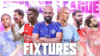 Reacting to Premier League Fixture 2023/24 | Chelsea vs Liverpool on the 1st Matchday
