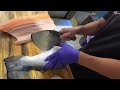 mastering salmon filleting for sashimi u0026 sushi 🍣