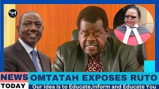 BREAKING NEWS! OKIYA OMTATAH FINISHES WILLIAM RUTO AFTER RELEASING SHOCKING DETAILS ABOUT JUDICIARY