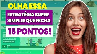 🍀Revelei uma estratégia simples que fecha 15 pontos da lotofácil | Técnica Econômica