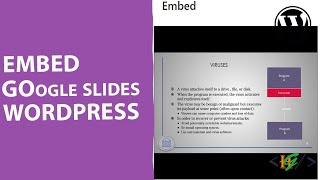 How to Embed & Display Google Slides using Shortcode in WordPress | Presentation