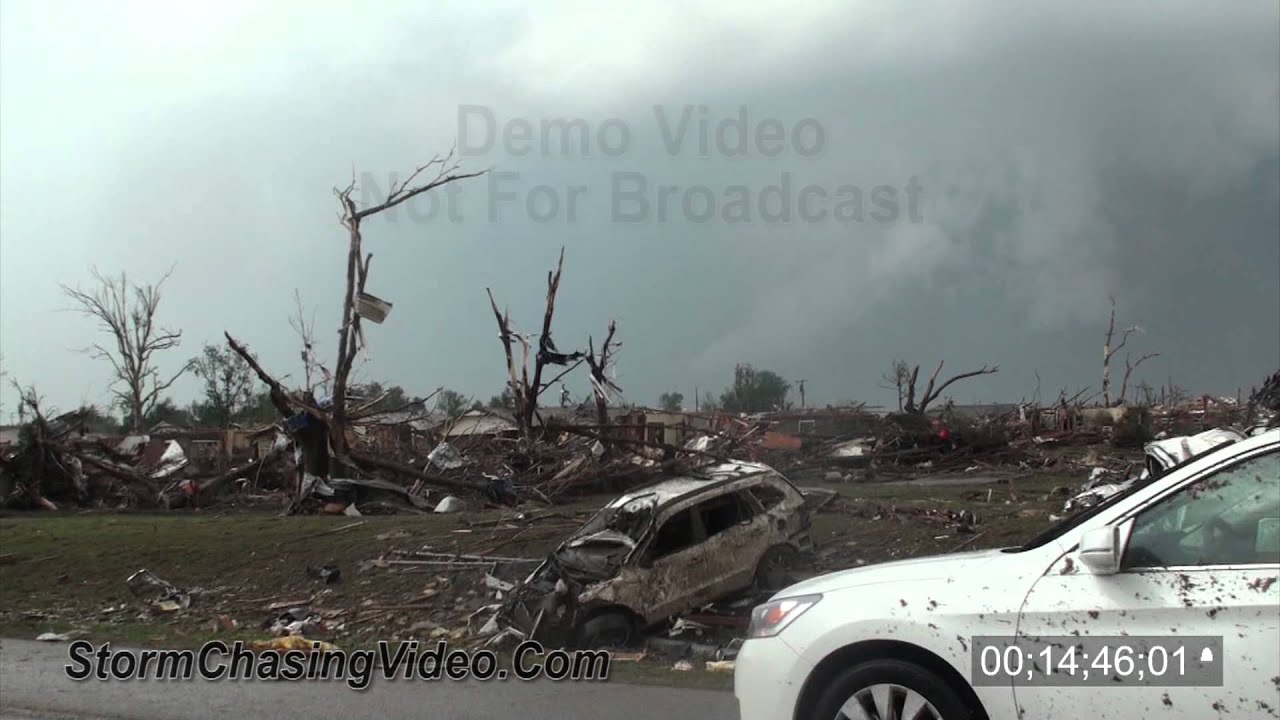 5/20/2013 Moore, OK EF5 Tornado And Deadly Aftermath B-Roll - YouTube