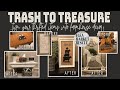 TRASH TO TREASURE DIY FARMHOUSE HOME DECOR-THRIFT STORE MAKEOVER