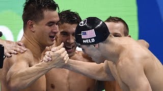 Men's Swimming: 4x100M Relay Final | Rio 2016