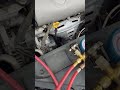 Toyota Yaris AC Gas Filling