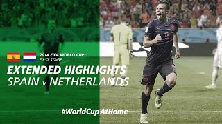 Spain 1-5 Netherlands | Extended Highlights | 2014 FIFA World Cup