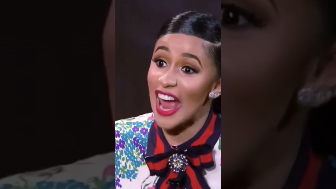 Cardi B What Was The Reason Funny Interview 😂 - YouTube