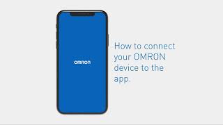 How to pair OMRON connect to your device