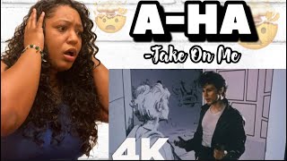 I WAS NOT READY! A-HA - TAKE ON ME REACTION