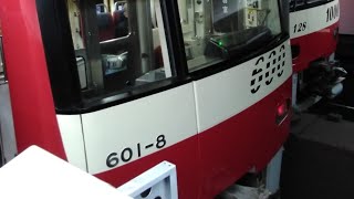 京急600形601編成　特急京急久里浜行き　大門駅にて発車\u0026加速音【東洋1C8MGTOVVVF 】