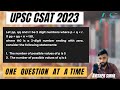 Let pp,qq and rr be 2 digit numbers where p less than q less than r ...| UPSC | CSAT 2023 | Avishek