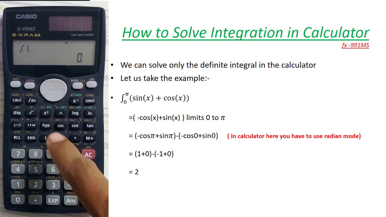 Integrating Calculator