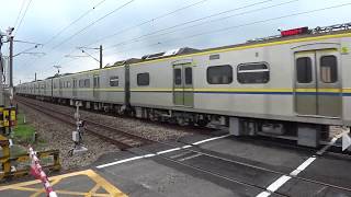 2214次區間車通過斗南鎮部前寮平交道 20200516