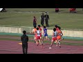 2021 0418 第１回宮崎県記録会 一高中男 4×100mr決勝5組（宮崎工高a41