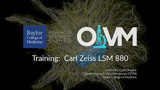 Training: Carl Zeiss LSM 880 Confocal Microscope