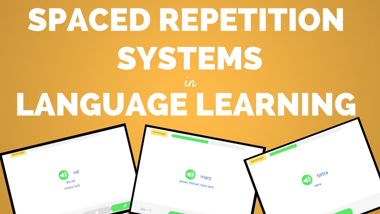 Spaced Repetition Learning Spaced Repetition Learning