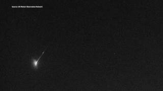 Taurids meteor shower in the UK