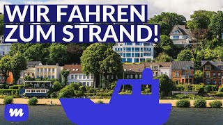 LIVE: Hamburg kann auch Strand - Wir fahren mit der Fähre hin!