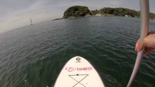 初体験！stand up paddle　GoPro撮影　三浦・諸磯・油壺　2015.5.3 GW