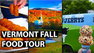 Vermont Fall Foliage Food Tour | Eats in Burlington, Stowe, and Woodstock