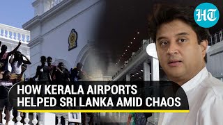 ‘Indian spirit…’: Scindia praises Kerala airports for helping over 120 Lanka-bound flights