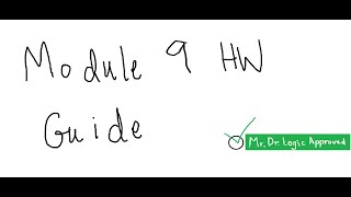 Module 9 Homework Review (5 Minutes or Less) - [UTM PSY202]