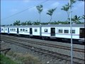 krd test run u0026 double traksi kereta bbm di stasiun wilangan indonesia