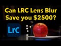 Lightroom Classic Lens Blur Feature Tutorial.