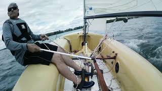 NOT so SMOOTH sailing my REVIVED 470 class SAILBOAT