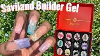 Saviland 12 Color Bulder Gel Kit | Ombre Nails