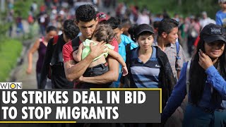 US strikes agreement with Mexico, Honduras and Gautemala to secure borders| US Migrants Crisis| WION