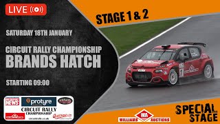 Circuit Rally Championship 24/25 Round 4 - Brands Hatch - Stage 1 \u0026 2