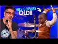 5-Year-Old SHOCKS the Judges with EPIC Drum Skills on AGT 2024! 🔥