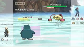 belly drum snorlax sweep (Pokemon Showdown)