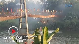 Kapuso Mo, Jessica Soho: Hanging bridge sa Negros Occidental, bumigay!