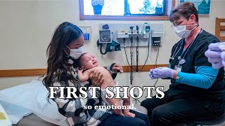 Baby's First Shots (So Emotional) Vlog