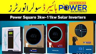 Power square solar  inverter | power square 6kw hybrid solar inverter | power square 4kw inverter