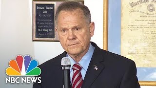Roy Moore Says Sexual Misconduct Allegations Are 'Completely False' And 'Dirty Politics' | NBC News