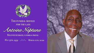 Funeral Service of Antoine "Anthony" Neptune
