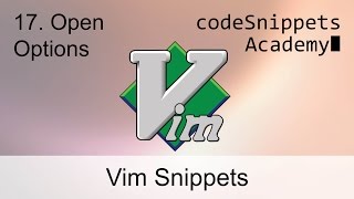Vim Tutorial 17. File Opening Options: +n, +/pattern/, read-only -R, view