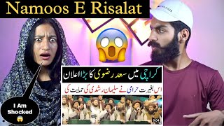 Indian Reaction : Saad Hussain Rizvi New Bayan From Karachi | Saad Hussain Rizvi Reaction| Neha Rana