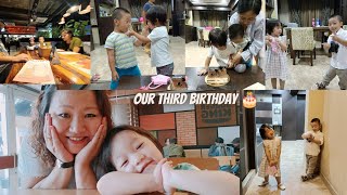 Celebrating our third birthday in Kolkata 🎉🎈💝🎂🧁#vlog #twins #mizo #kolkata #birthday #threeyearold