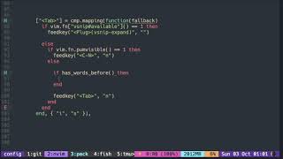 nvim-cmp #4: custom mapping like supertab