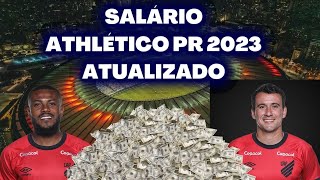 Salário dos jogadores do ATHLÉTICO-PR 2023 ATUALIZADO - Quanto ganha os jogadores do Athlético PR.