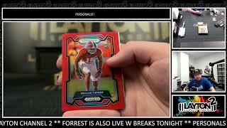 2 Boxes of 2024 Prizm Draft Football Hobby for Mark G