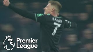 Harvey Barnes seals Leicester City win over Everton | Premier League | NBC Sports