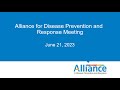 Alliance for Disease Prevention and Response — 